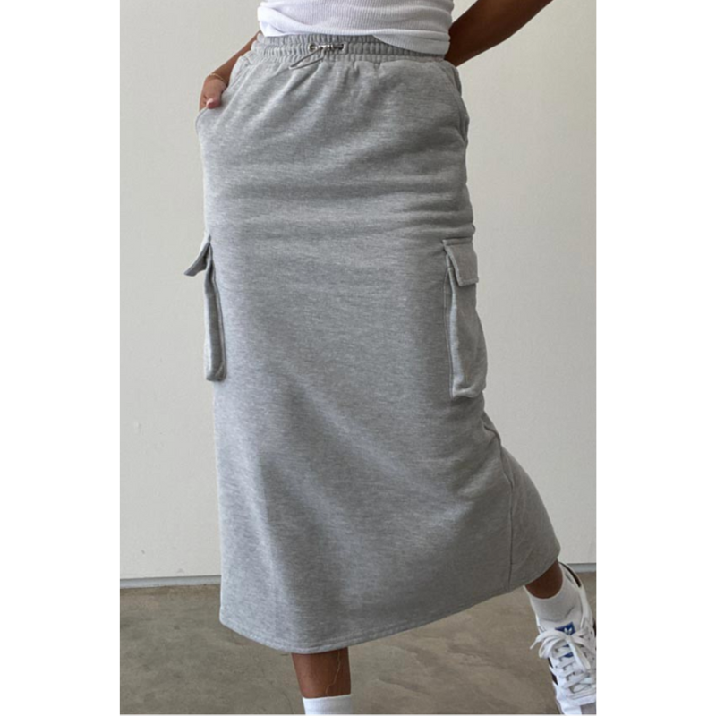 Cargo Jersey Skirt