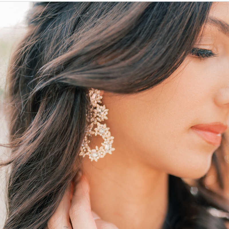 CZ Swanky Niori Earrings